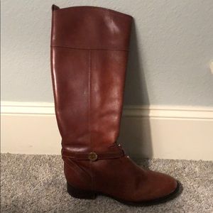 Tory Burch Chestnut Riding Boot